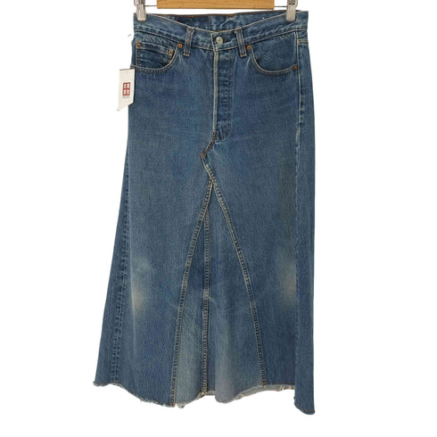 リーバイス Levis 501 リメイク デニムロングスカート レディース  W31/L33